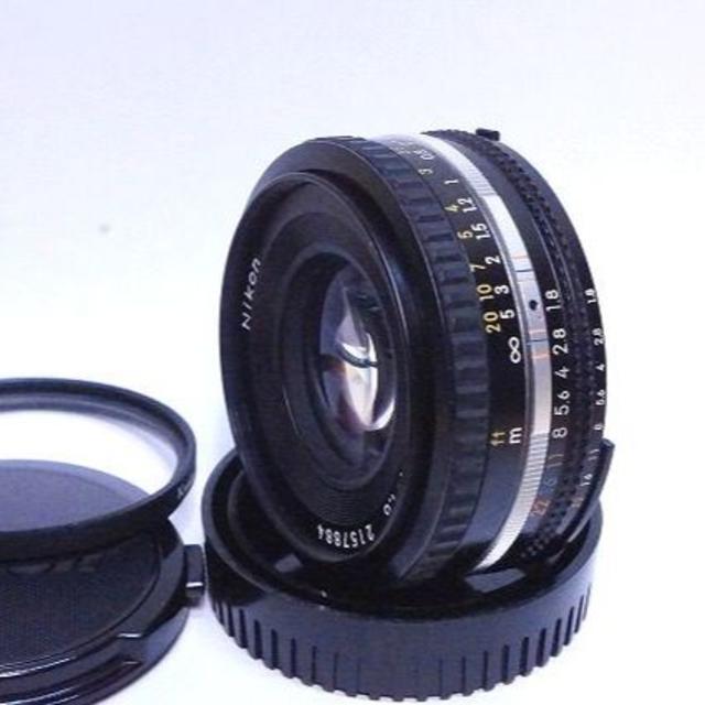 Nikon - 明るいパンケーキレンズ ☆ Nikon Ai-s 50mm F1.8の通販 by