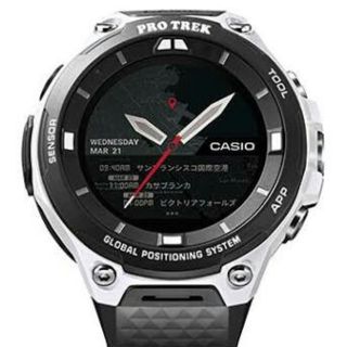 カシオ(CASIO)のカシオ スマートウォッチ wsd-f20-we(腕時計(デジタル))