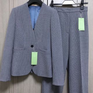 オリヒカ(ORIHICA)の今期新作★オリヒカ ノーカラージャケット パンツスーツ 3rd SUITS 青木(スーツ)