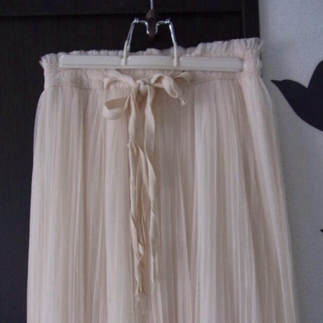 MERCURYDUO(マーキュリーデュオ)のロングチュールスカート レディースのスカート(ロングスカート)の商品写真