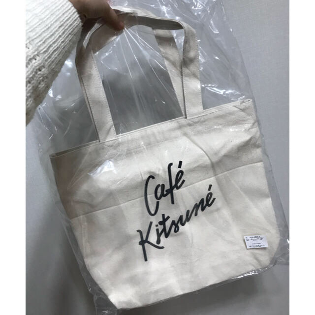 MAISON KITSUNE'(メゾンキツネ)の南青山でしか購入不可！カフェキツネトートバッグ メンズのバッグ(トートバッグ)の商品写真