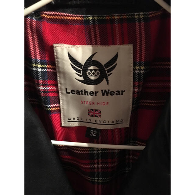 Lewis Leathers(ルイスレザー)の666ライダース 美品 メンズのジャケット/アウター(ライダースジャケット)の商品写真