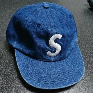 supreme sロゴ　デニム