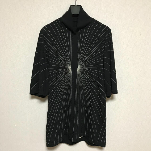 Tシャツ/カットソー(半袖/袖なし)rick owens 17ss ハイネック カットソー