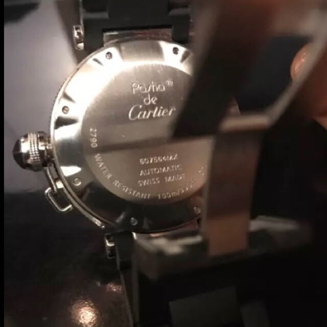 Cartier(カルティエ)のCARTIER パシャ シータイマー メンズの時計(ラバーベルト)の商品写真
