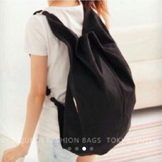 大人気☆シンプル3wayリュックトート バッグパック bag-05-黒
(リュック/バックパック)