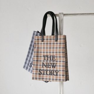 マウジー(moussy)のmoussyノベルティ オリジナルチェック柄BIG TOTE BAG(トートバッグ)