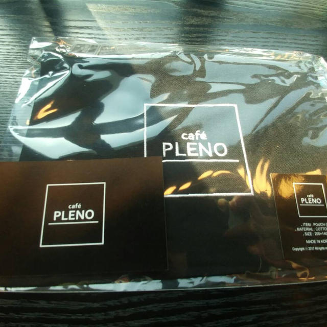 デパート 送料無料 PLENO エコバッグ ポーチ2サイズ ショッパー4点 チャン K-POP/アジア