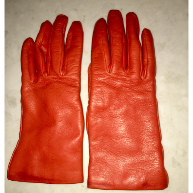 カラー レザー グローブ レディースのファッション小物(手袋)の商品写真
