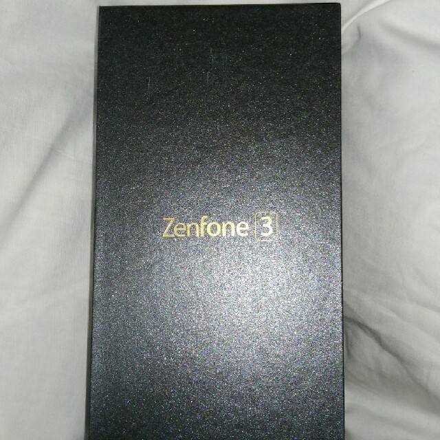 スマートフォン/携帯電話新品未開封 Zenfone3サファイアブラック ZE520KL 国内版