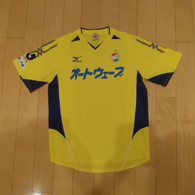 MIZUNO(ミズノ)のミズノ　ジェフユナイテッド市原·千葉レプリカユニフォーム　Jリーグ　サッカー スポーツ/アウトドアのサッカー/フットサル(ウェア)の商品写真