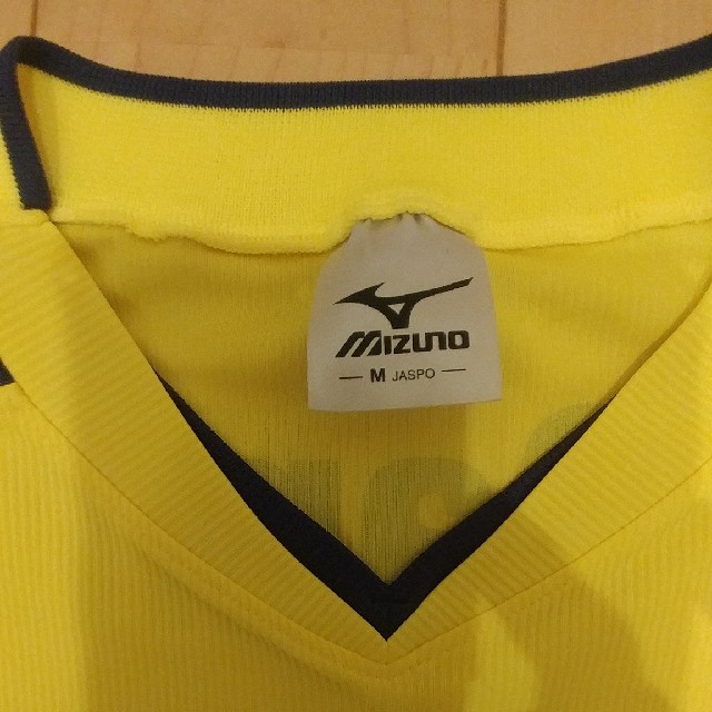 MIZUNO(ミズノ)のミズノ　ジェフユナイテッド市原·千葉レプリカユニフォーム　Jリーグ　サッカー スポーツ/アウトドアのサッカー/フットサル(ウェア)の商品写真