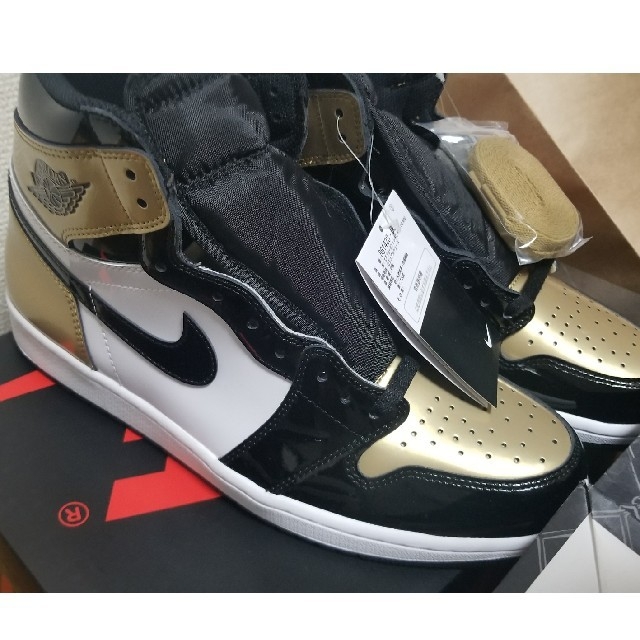 NIKE(ナイキ)のAIR JORDAN 1 OG NRG GOLD TOE HIGH メンズの靴/シューズ(スニーカー)の商品写真