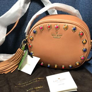 ケイトスペードニューヨーク(kate spade new york)のボブくん様専用☆Kate spade スタッズショルダーバッグ(ボディバッグ/ウエストポーチ)