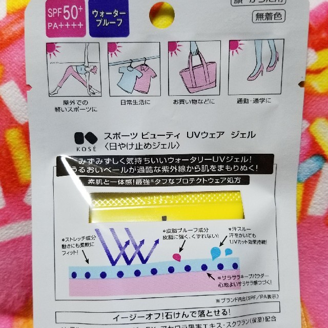 KOSE(コーセー)のスポーツビューティ ＵＶジェル コスメ/美容のボディケア(日焼け止め/サンオイル)の商品写真