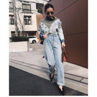 アメリヴィンテージ(Ameri VINTAGE)の新品未使用 BABY DENIM JACKET(Gジャン/デニムジャケット)