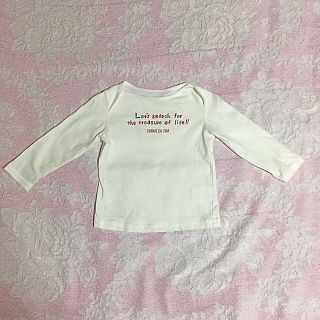 コムサイズム(COMME CA ISM)のコムサ  ロングＴシャツ  80(Ｔシャツ)