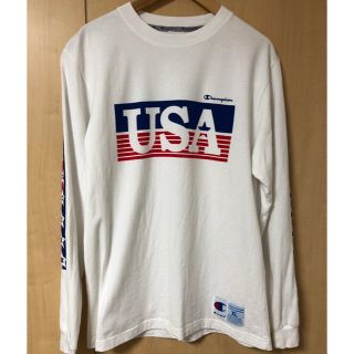 チャンピオン(Champion)の着用1回！チャンピオン ロンT(Tシャツ/カットソー(七分/長袖))