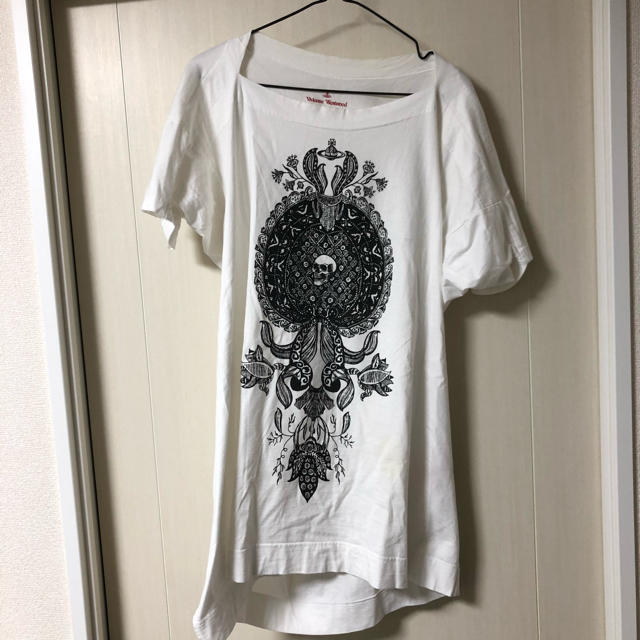 Vivienne Westwood(ヴィヴィアンウエストウッド)のヴィヴィアン♡変形Tシャツワンピ♡ レディースのトップス(Tシャツ(半袖/袖なし))の商品写真