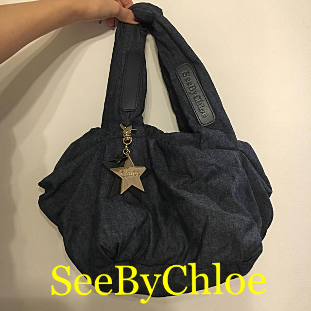 SEE BY CHLOE(シーバイクロエ)の【りさ 様】SeeByChloe デニムバッグ レディースのバッグ(ハンドバッグ)の商品写真