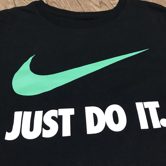 NIKE(ナイキ)の美品 ナイキ ジャストドゥイット ティシャツ スポーツ レディース  レディースのトップス(Tシャツ(半袖/袖なし))の商品写真