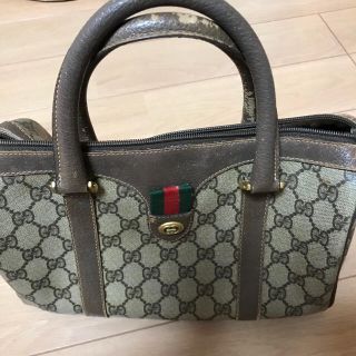 グッチ(Gucci)のGUCCIミニボストンバッグ難あり(ボストンバッグ)