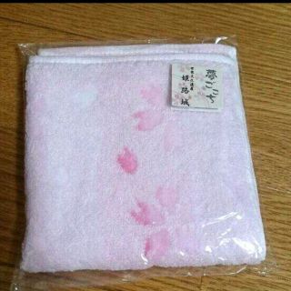 新品未開封☆姫路城 タオルハンカチ(その他)