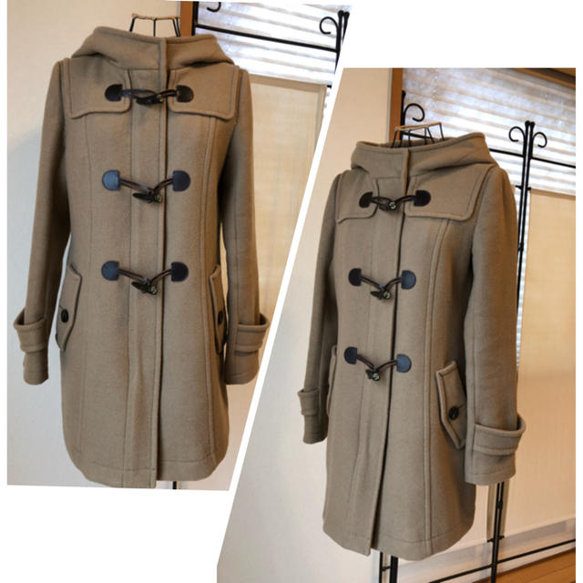 BURBERRY BLUE LABEL(バーバリーブルーレーベル)の美品バーバリーブルーレーベルクレストブリッジダッフルコート♫クマ様☆専用 レディースのジャケット/アウター(ダッフルコート)の商品写真