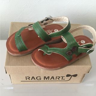 ラグマート(RAG MART)の未使用 14㎝ サンダル(サンダル)