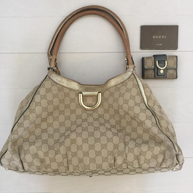 Gucci(グッチ)のGUCCI グッチ GG柄バッグ&キーケースset  ショルダー レディースのバッグ(ショルダーバッグ)の商品写真