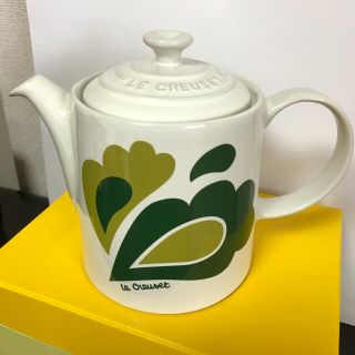 ルクルーゼ(LE CREUSET)のルクルーゼ ティーポット  ピーコック グランドティーポット(食器)