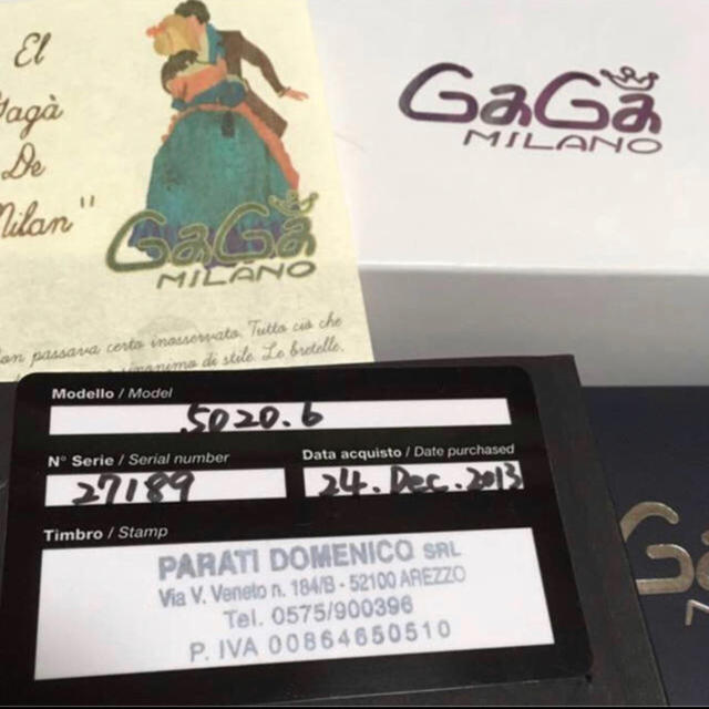 GaGa MILANO(ガガミラノ)のガガ ガガミラノ マヌアーレ40 ピンク 腕時計 時計  レディースのファッション小物(腕時計)の商品写真