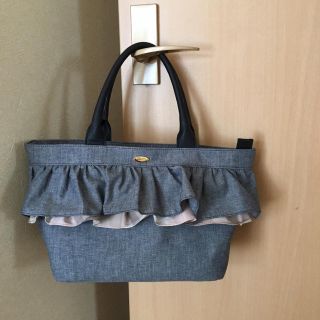 新品 クレストブリッジ フリルトートバッグ