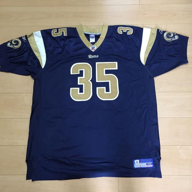 Reebok(リーボック)のNFL RAMS ユニフォーム ジャージ WILLIAMS#35 リーボック スポーツ/アウトドアのスポーツ/アウトドア その他(アメリカンフットボール)の商品写真