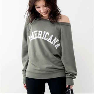 アメリカーナ(AMERICANA)のAMERICANA SWEAT(トレーナー/スウェット)