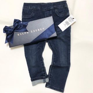 ラルフローレン(Ralph Lauren)の新品 ラルフローレン 12M/80 お洒落 デニムレギンス (パンツ)