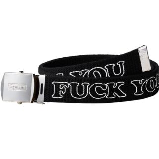 シュプリーム(Supreme)の黒 Supreme HYSTERIC GLAMOUR Fuck You Belt(ベルト)