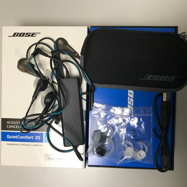 BOSE(ボーズ)のBose QuietComfort 20 スマホ/家電/カメラのオーディオ機器(ヘッドフォン/イヤフォン)の商品写真