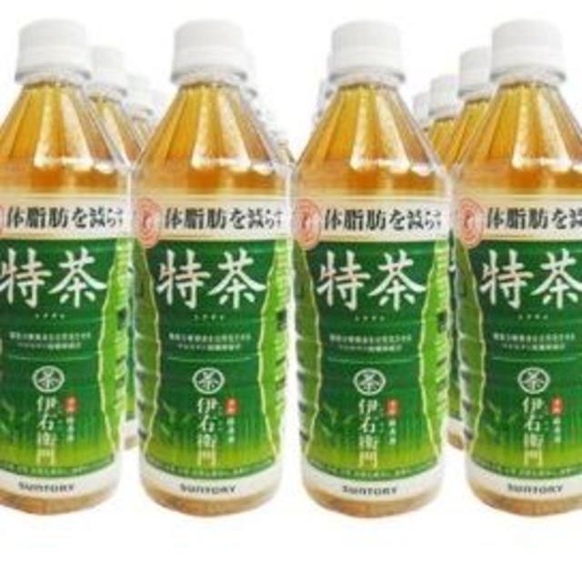 今日だけ特価　■訳あり　サントリー 特茶 500ml（特保）2箱（48本入） 食品/飲料/酒の飲料(茶)の商品写真