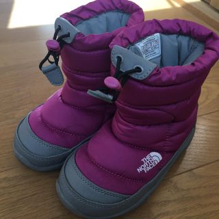 ザノースフェイス(THE NORTH FACE)の☆ゆか様専用ページノースフェイス   ヌプシ ピンク 17cm ☆(ブーツ)