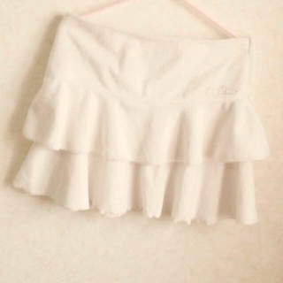 リズリサ(LIZ LISA)の白スカート(ミニスカート)
