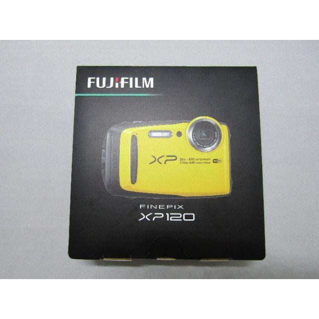 富士フイルム(フジフイルム)の【つむつむ様専用】FUJIFILM FINEPIX XP120 イエロー スマホ/家電/カメラのカメラ(コンパクトデジタルカメラ)の商品写真