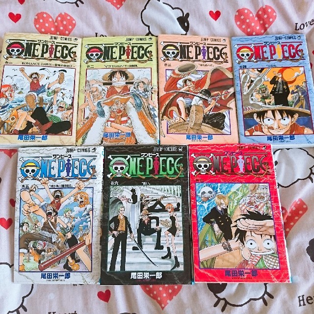 One Piece マンガ 1巻 7巻の通販 By プーさん S Shop ラクマ