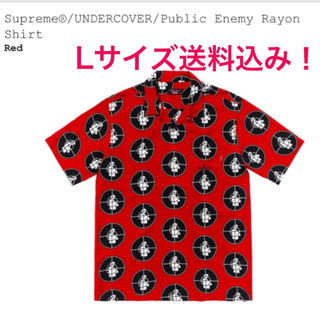 シュプリーム(Supreme)のsupreme  undercover rayon shirt 赤 L (シャツ)
