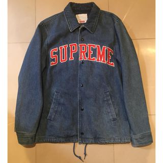 Supreme デニムコーチジャケット　L