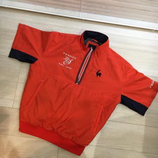 ルコックスポルティフ(le coq sportif)のルコックゴルフウエア 半袖ウインドブレーカー 超美品！(ウエア)