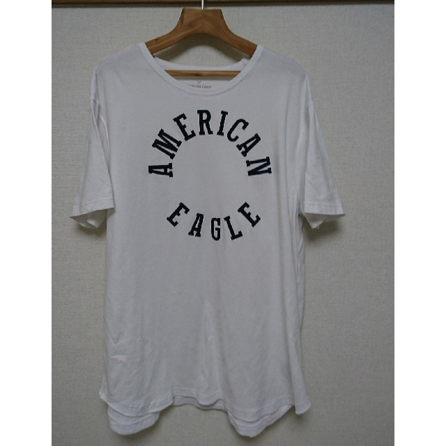 American Eagle(アメリカンイーグル)のアメリカイーグル 白T メンズのトップス(Tシャツ/カットソー(半袖/袖なし))の商品写真