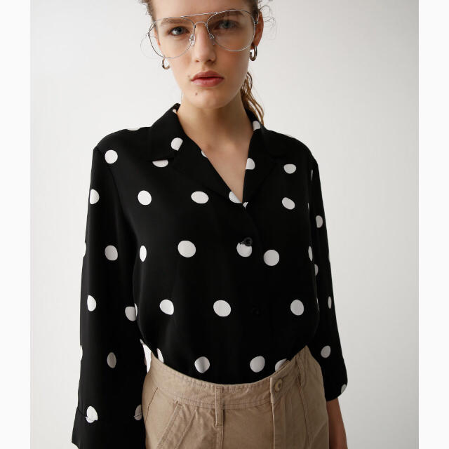 moussy POLKA DOT シャツ