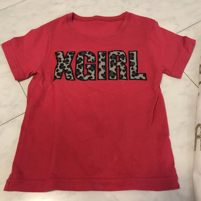 X-girl Stages(エックスガールステージス)のxgs 4T キッズ/ベビー/マタニティのキッズ服女の子用(90cm~)(Tシャツ/カットソー)の商品写真