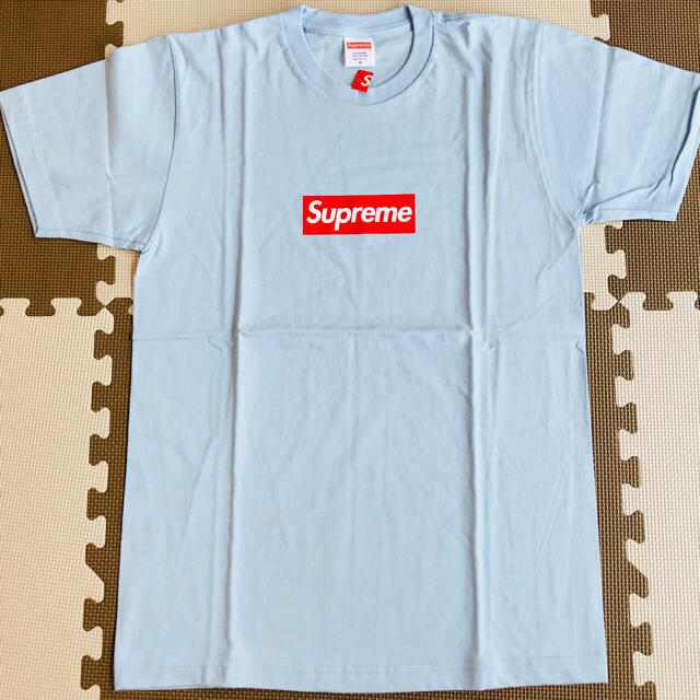 20th Box Logo Tee ライトブルー Mサイズ